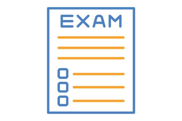 Exam Blue Orange Line Icon: A Modern Visual Toolkit for Digital Creators