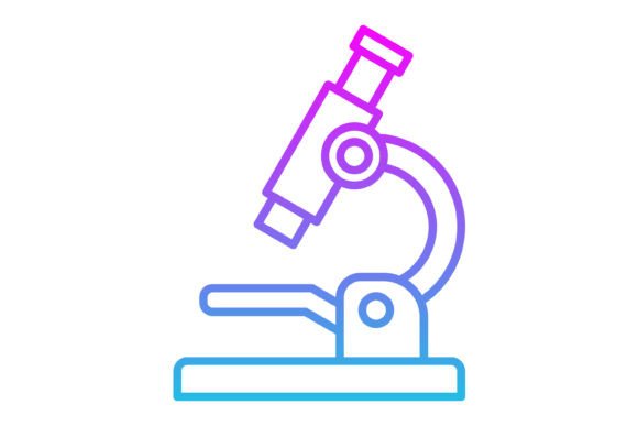 Integrating the Microscope Line Gradient Icon into Modern Digital Workflows
