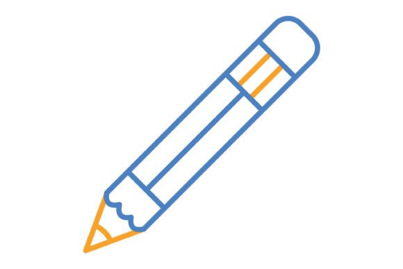 Pencil Blue Orange Line Icon: The Essential Toolkit for Modern Visual Communication