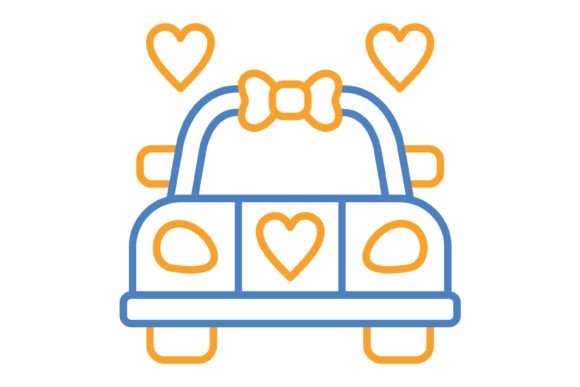 Wedding Car Blue Orange Line Icon: A Practical Guide for Designers and Developers